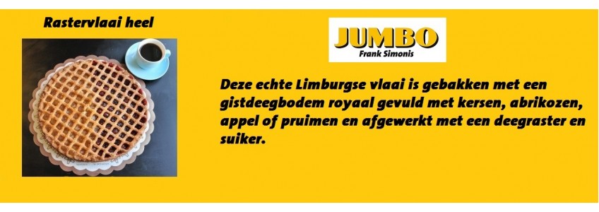 Rastervlaai heel